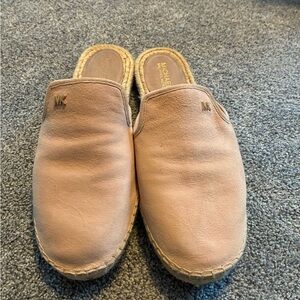 Michael Kors Blush Slip-On Mules
